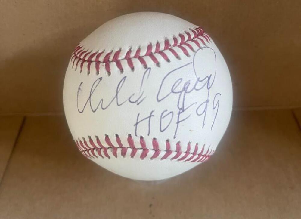 ORLANDO CEPEDA HOF 99 SIGNED AUTO M.L. BASEBALL BECKETT AUTHENTICATED