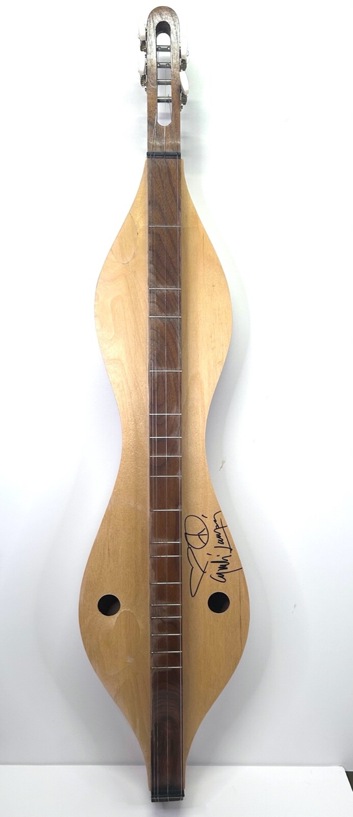 CYNDI LAUPER Signed Autographed Dulcimer JSA LOA
