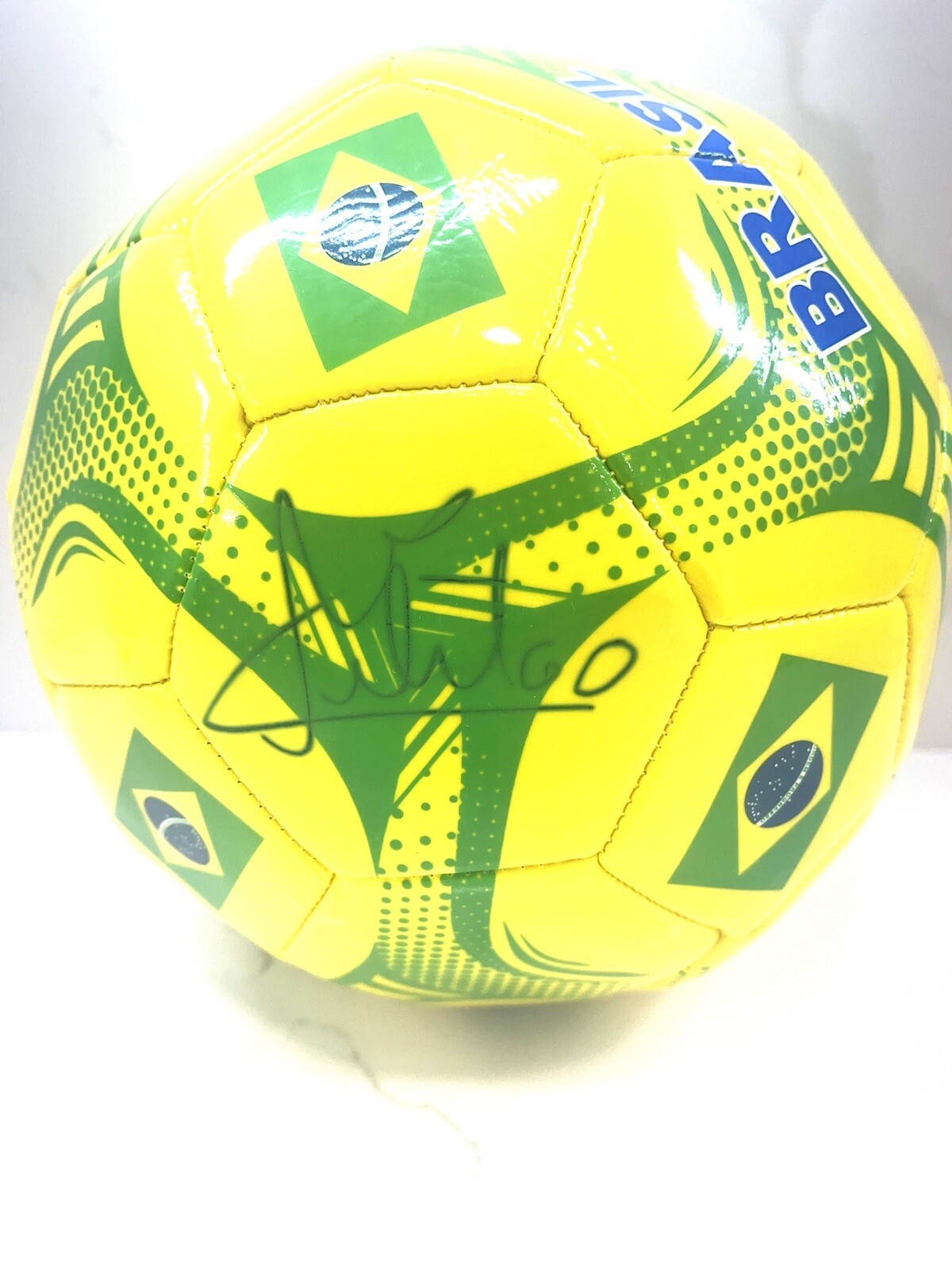 Eder Militao Hand Signed BRASIL Brazil Soccer Ball REAL MADRID Beckett BAS Cert
