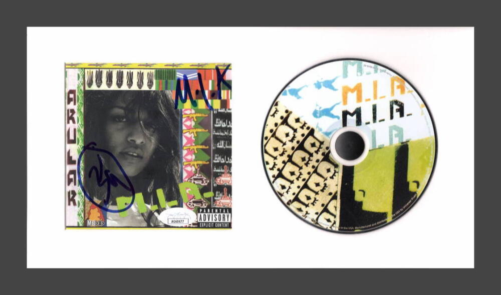 M.I.A. MIA Signed Autograph Arular Framed CD Display - Ready to Hang! JSA COA
