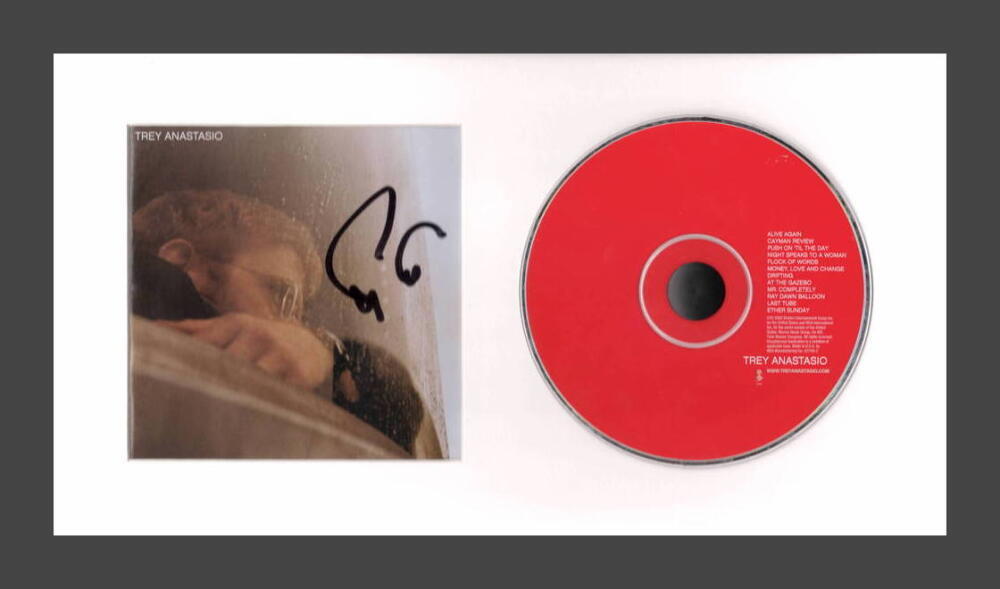 Trey Anastasio Phish Signed Autograph Framed CD Display - Ready to Hang! Beckett
