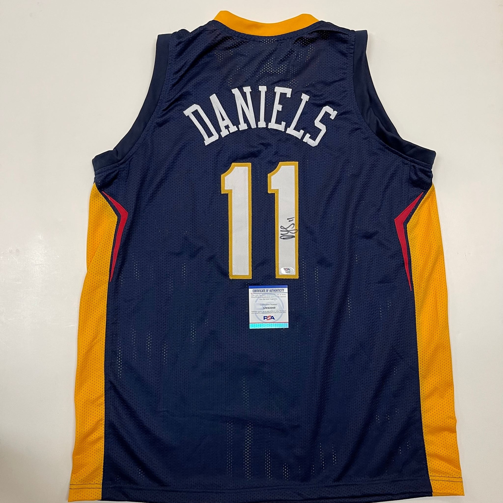 Dyson Daniels signed jersey PSA/DNA New Orleans Pelicans Autographed
