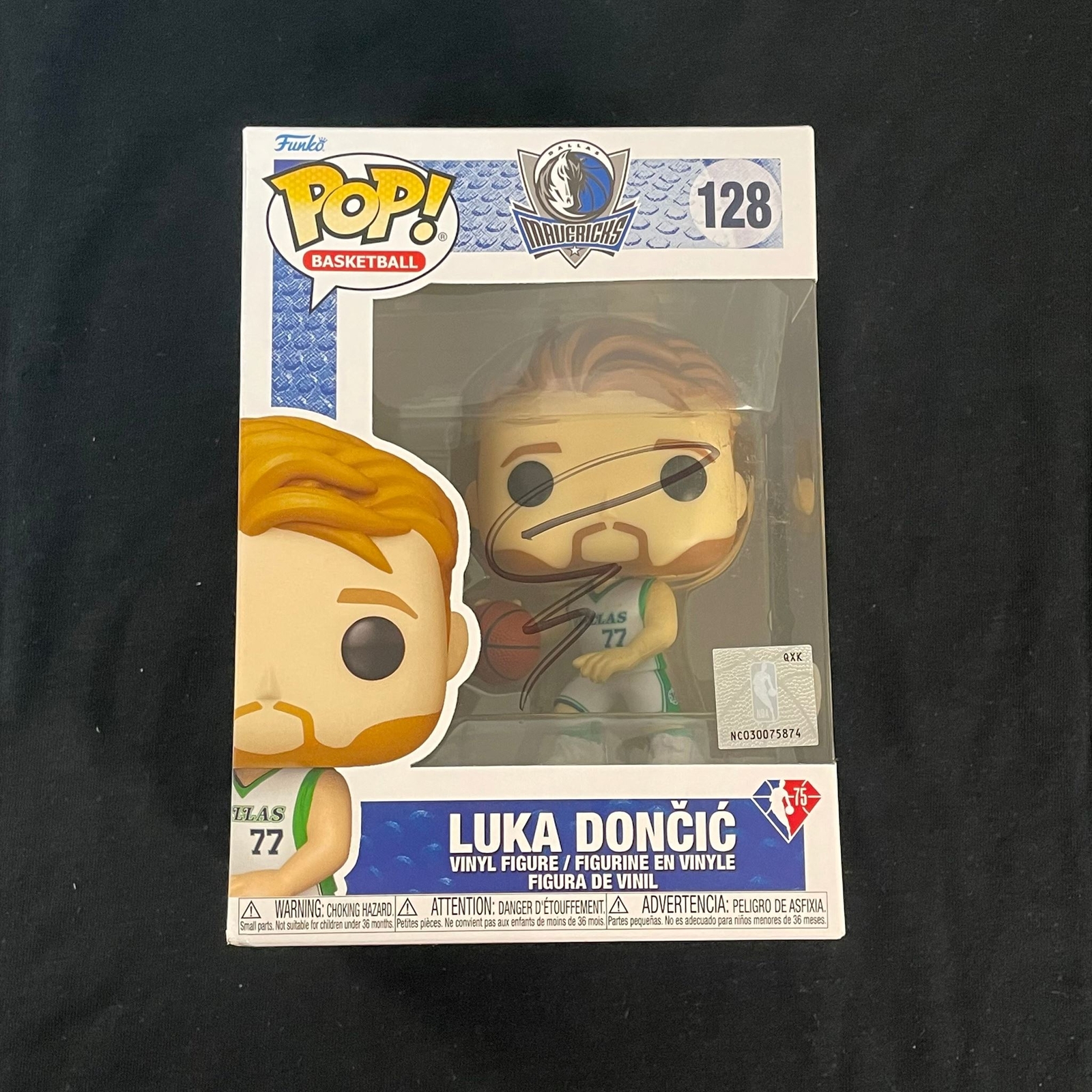 Luka Doncic signed Funko Pop! PSA/DNA Dallas Mavericks Autographed
