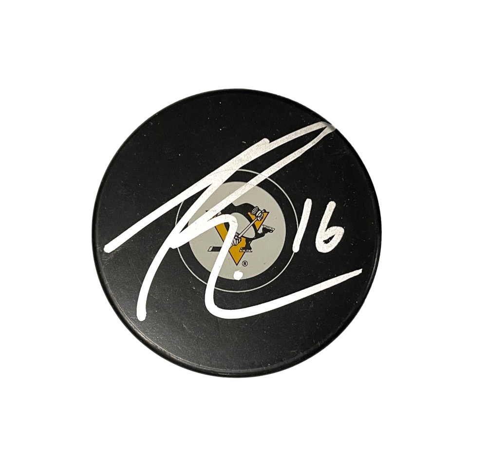 Paul Bissonnette Signed Autograph Pittsburgh Penguins Hockey Puck - Barstool

