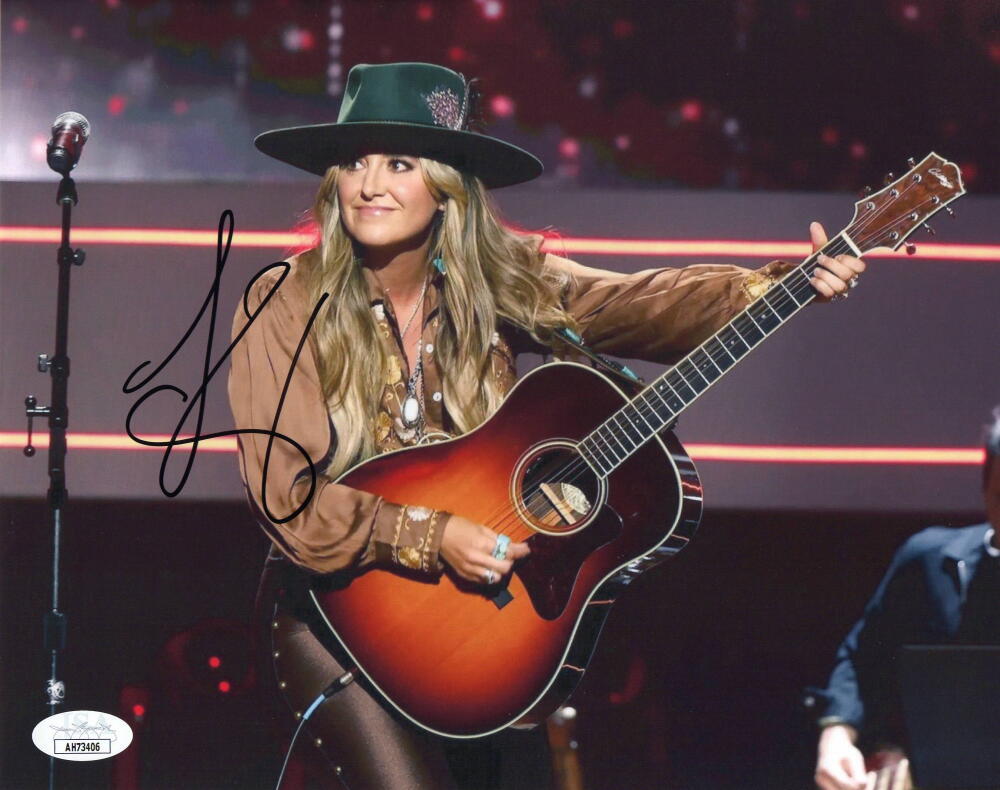Lainey Wilson Signed Autograph 8x10 Photo - Yellowstone Bell Bottom Country JSA
