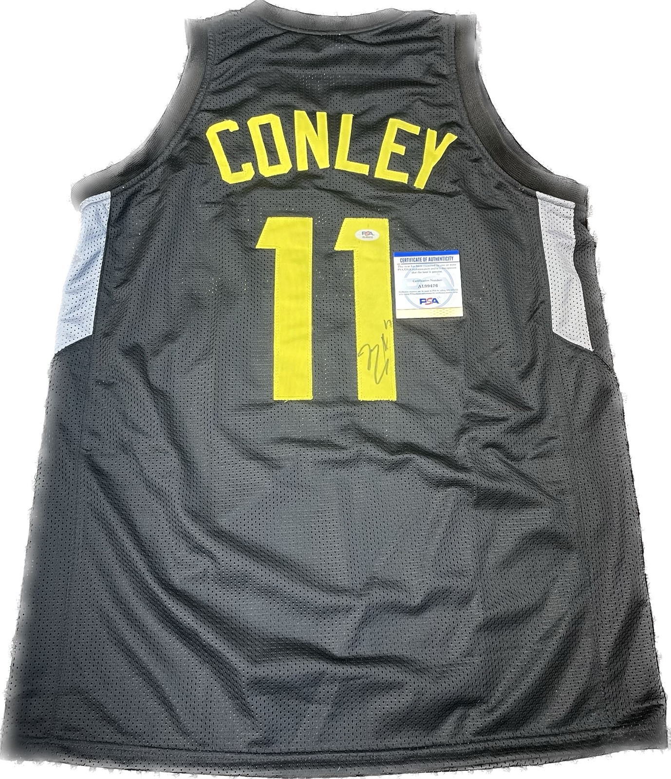 Mike Conley signed jersey PSA/DNA Utah Jazz Autographed
