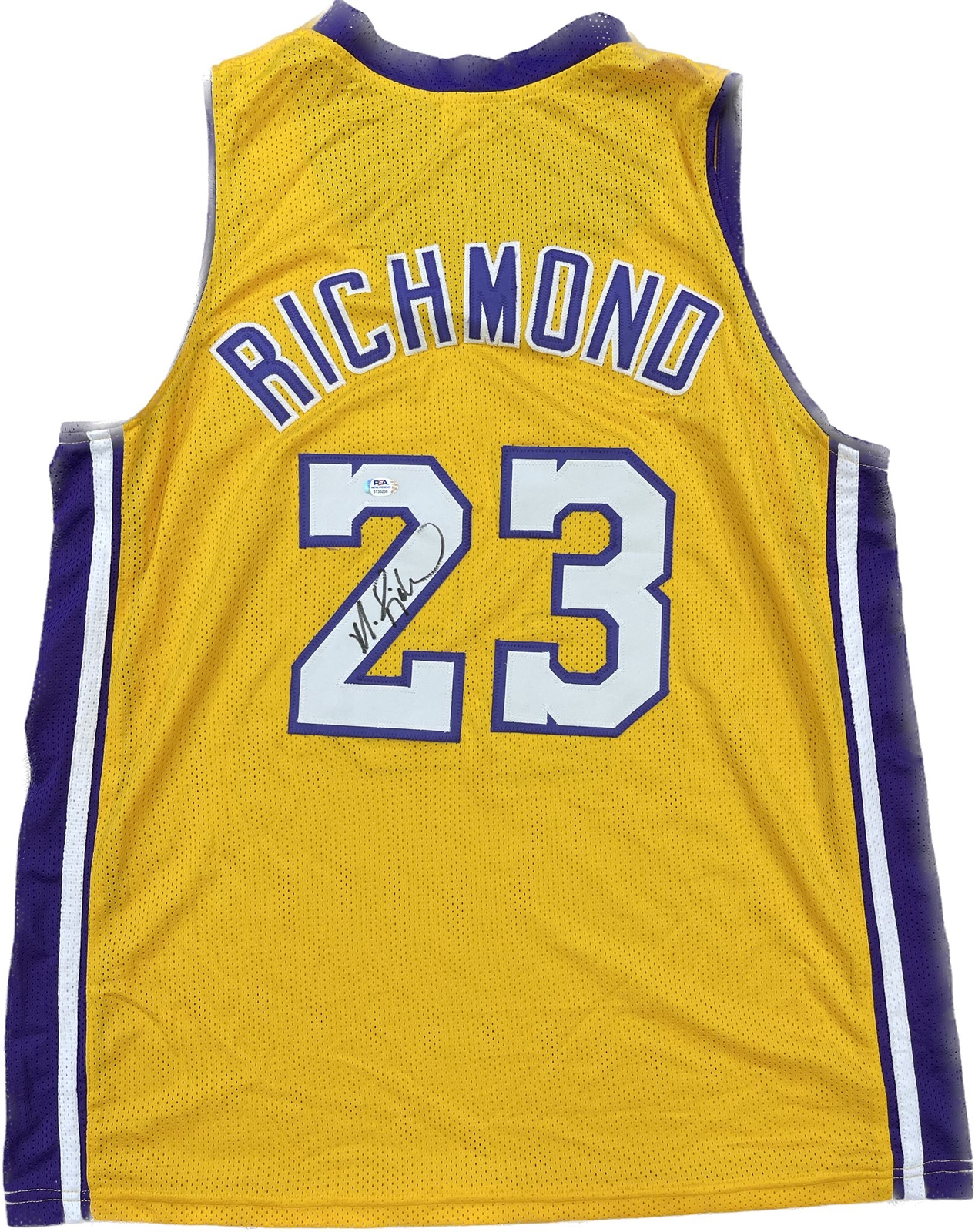 Mitch Richmond Signed Jersey PSA/DNA Los Angeles Lakers Autographed
