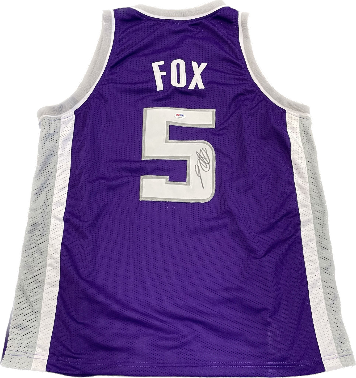 De'Aaron Fox signed jersey PSA/DNA Sacramento Kings Autographed
