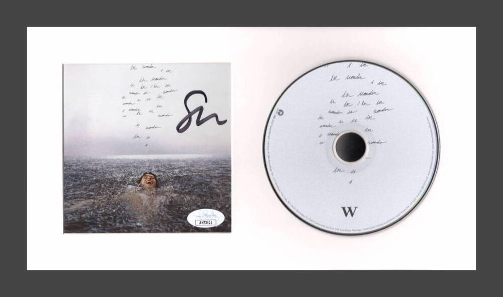 Shawn Mendes Signed Autograph Wonder Framed CD Display Ready to Hang! w/ JSA COA
