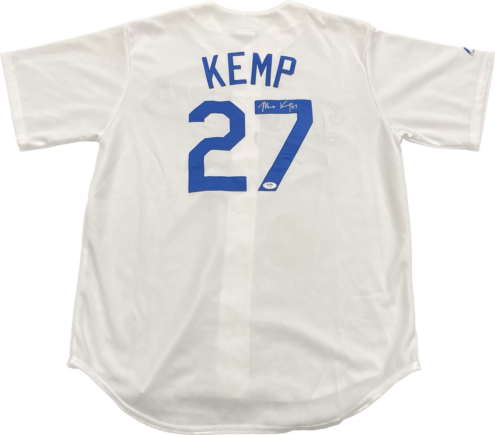 Matt Kemp Signed Jersey PSA/DNA Los Angeles Dodgers Autographed
