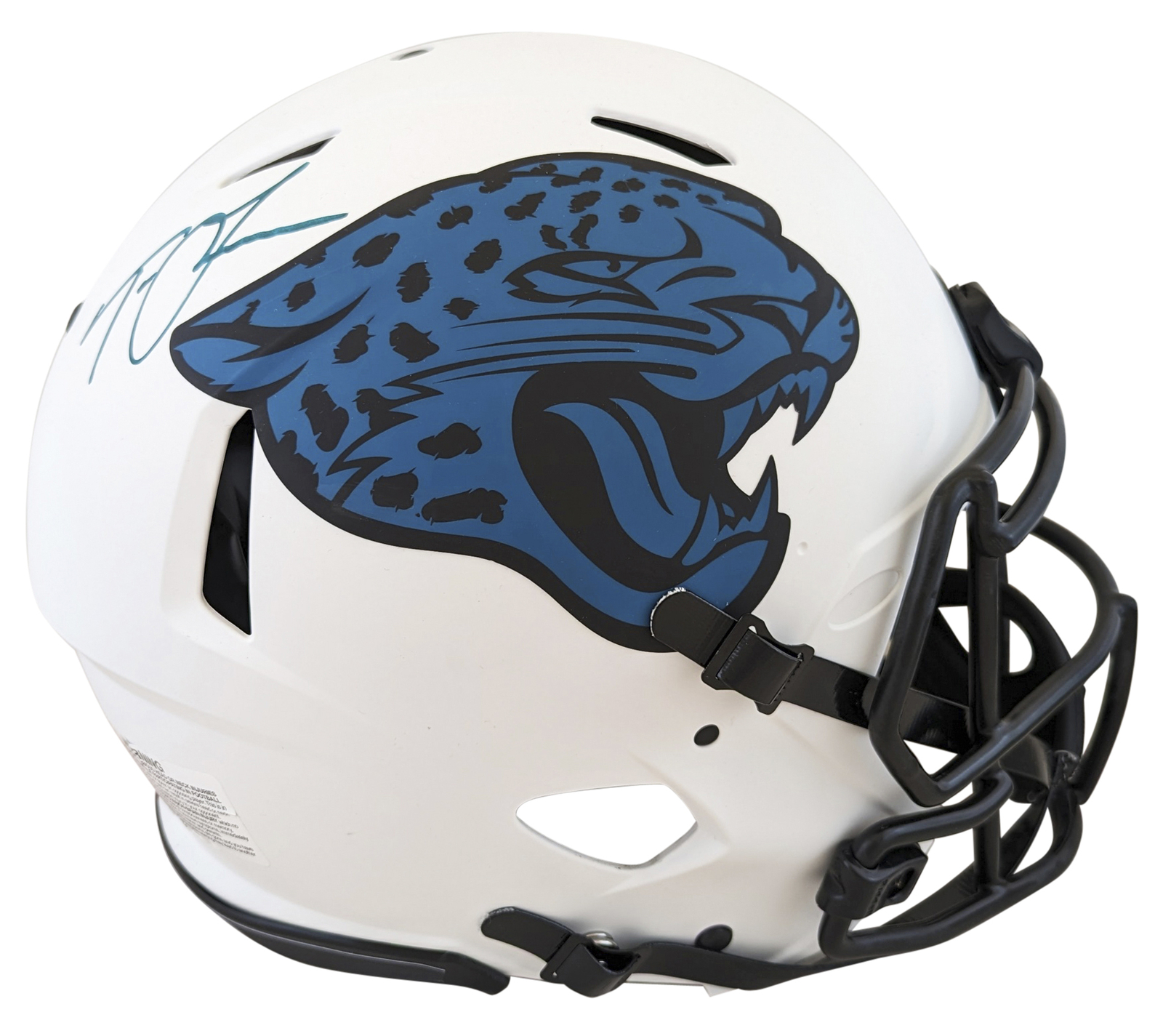 Jaguars Trevor Lawrence Signed Lunar Full Size Speed Proline Helmet Fanatics
