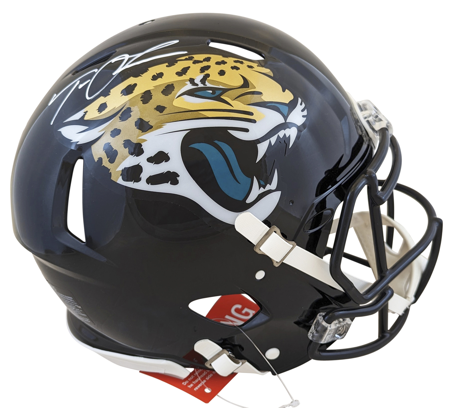 Jaguars Trevor Lawrence Authentic Signed Full Size Speed Proline Helmet Fanatics
