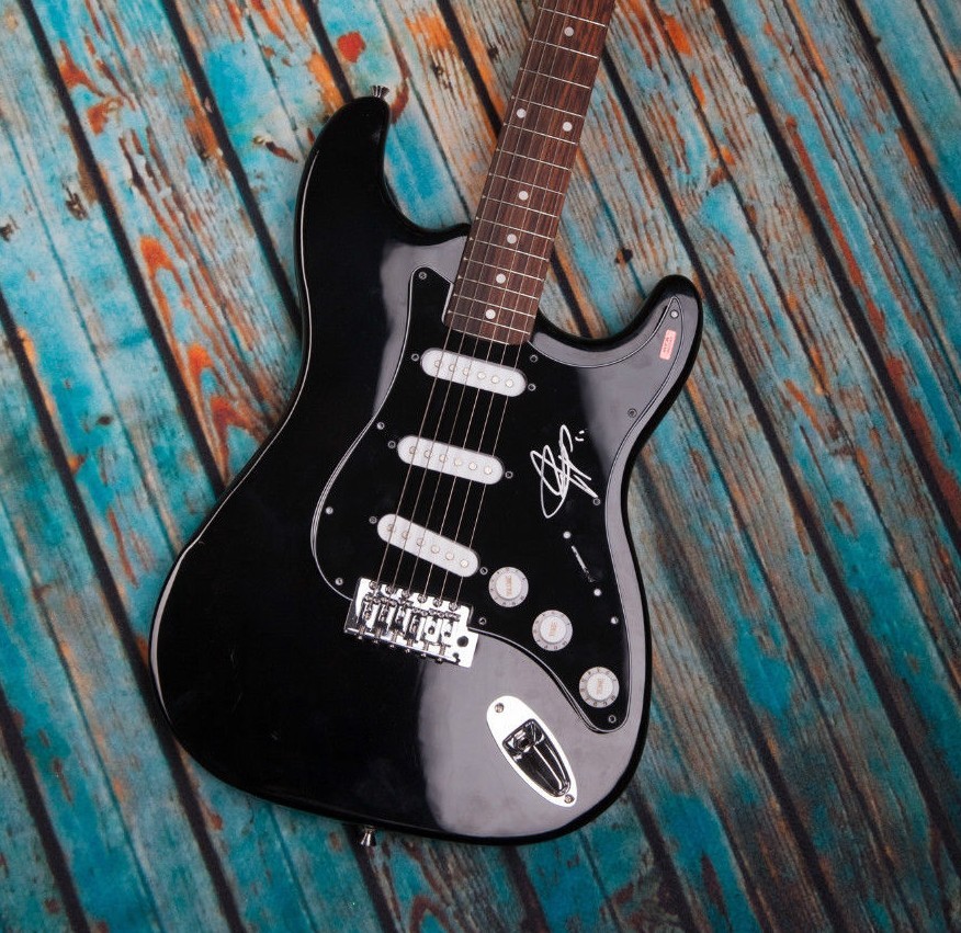 GFA Blues Traveler Hook * JOHN POPPER * Signed Electric Guitar AD1 PROOF COA