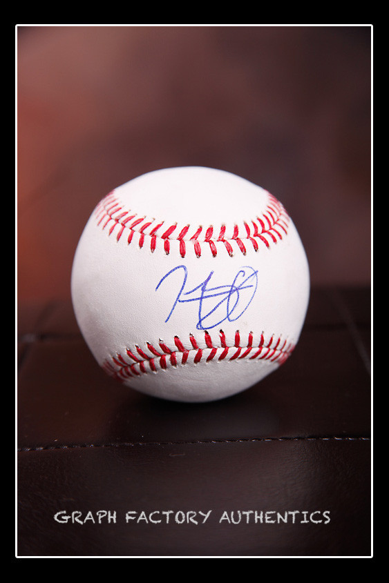 GFA Boston Red Sox * HENRY OWENS * Signed MLB Baseball H2 COA