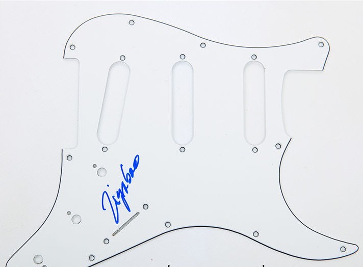 GFA The Meters Drummer * ZIGGY MODELISTE * Signed Electric Pickguard COA