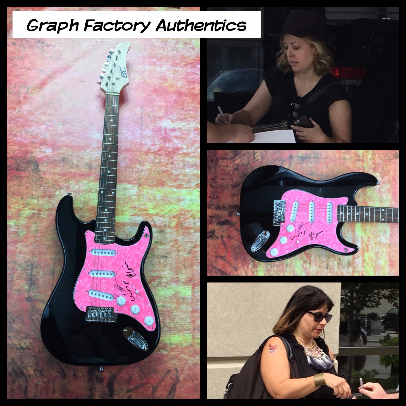 GFA Carrie Brownstein Band * SLEATER-KINNEY * Signed Electric Guitar AD1 COA