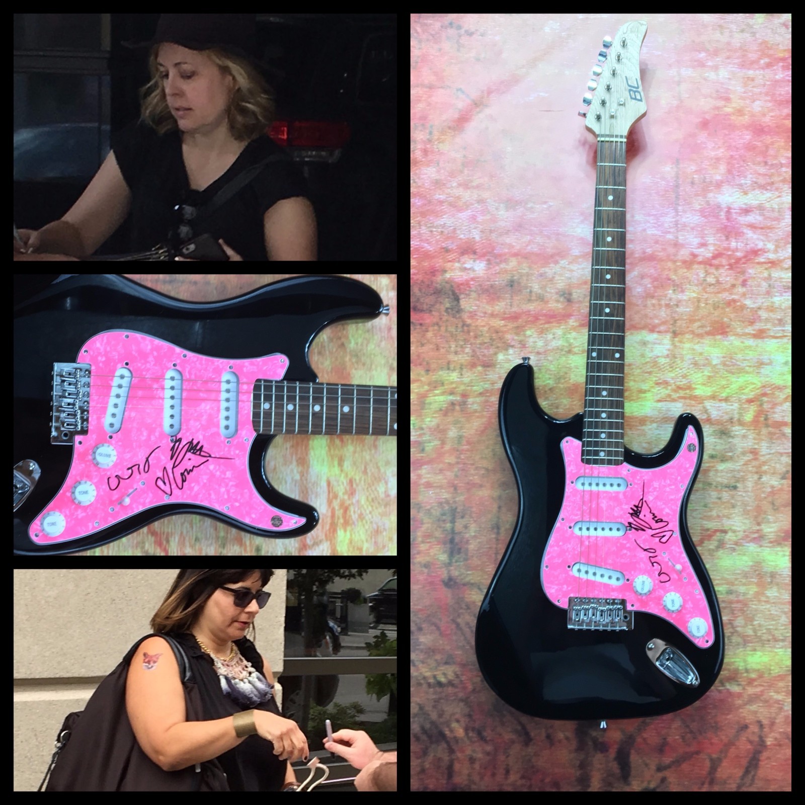 GFA Carrie Brownstein Band * SLEATER-KINNEY * Signed Electric Guitar PROOF COA