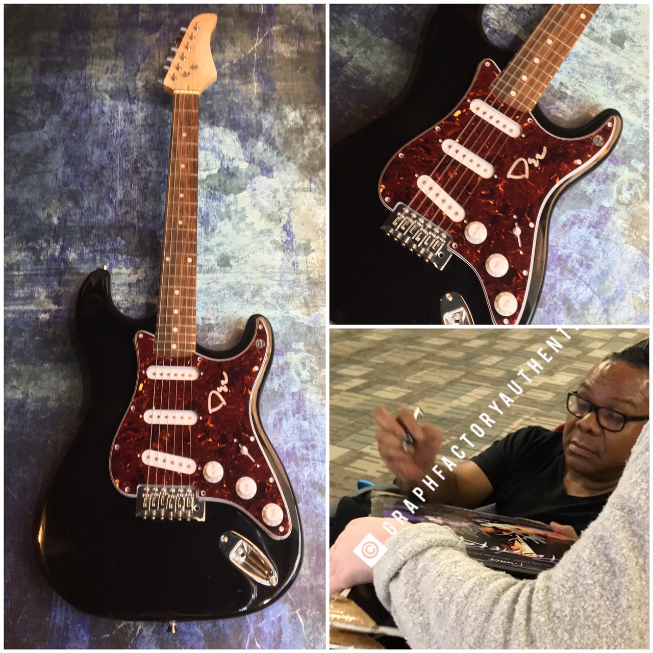 GFA Prince The Revolution * DEZ DICKERSON * Signed Electric Guitar PROOF AD2 COA