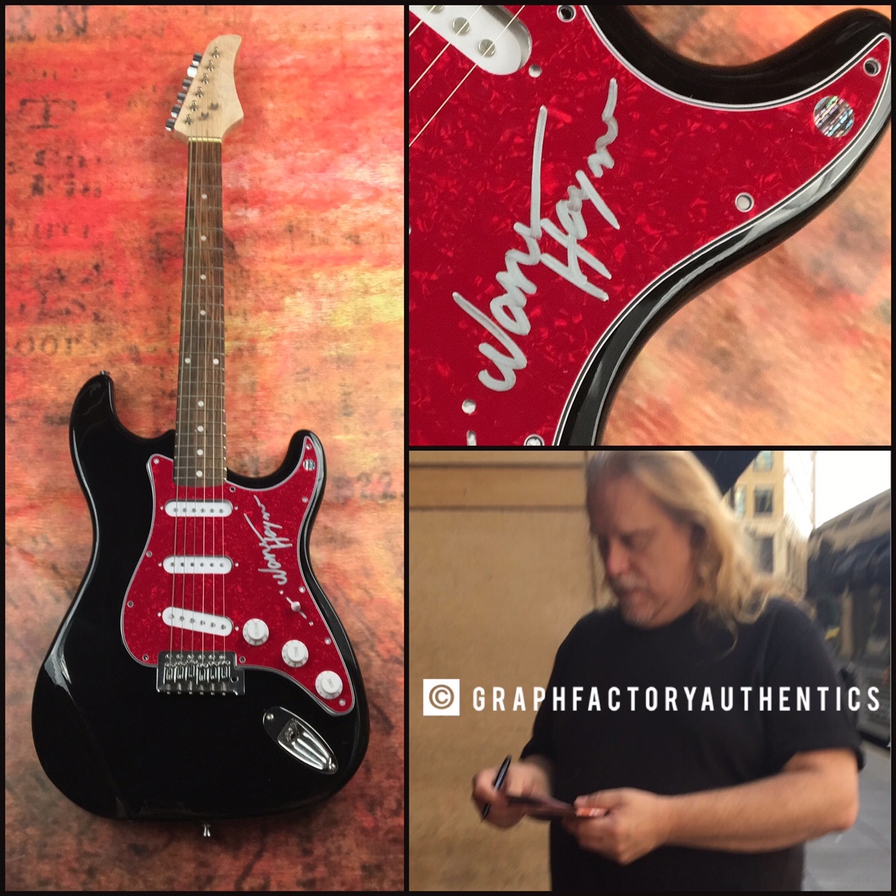GFA The Allman Brothers * WARREN HAYNES * Signed Electric Guitar PROOF W2 COA