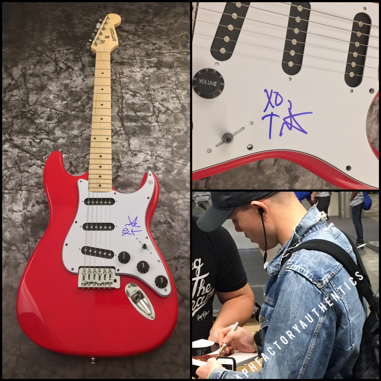 GFA American Idol Winner * TRENT HARMON * Signed Electric Guitar PROOF AD1 COA