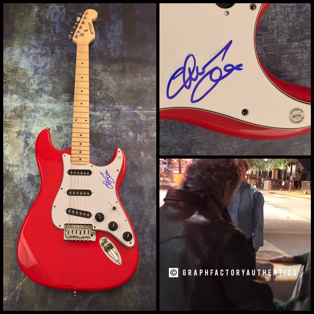 GFA Return to Forever * CHICK COREA * Signed Electric Guitar PROOF COA