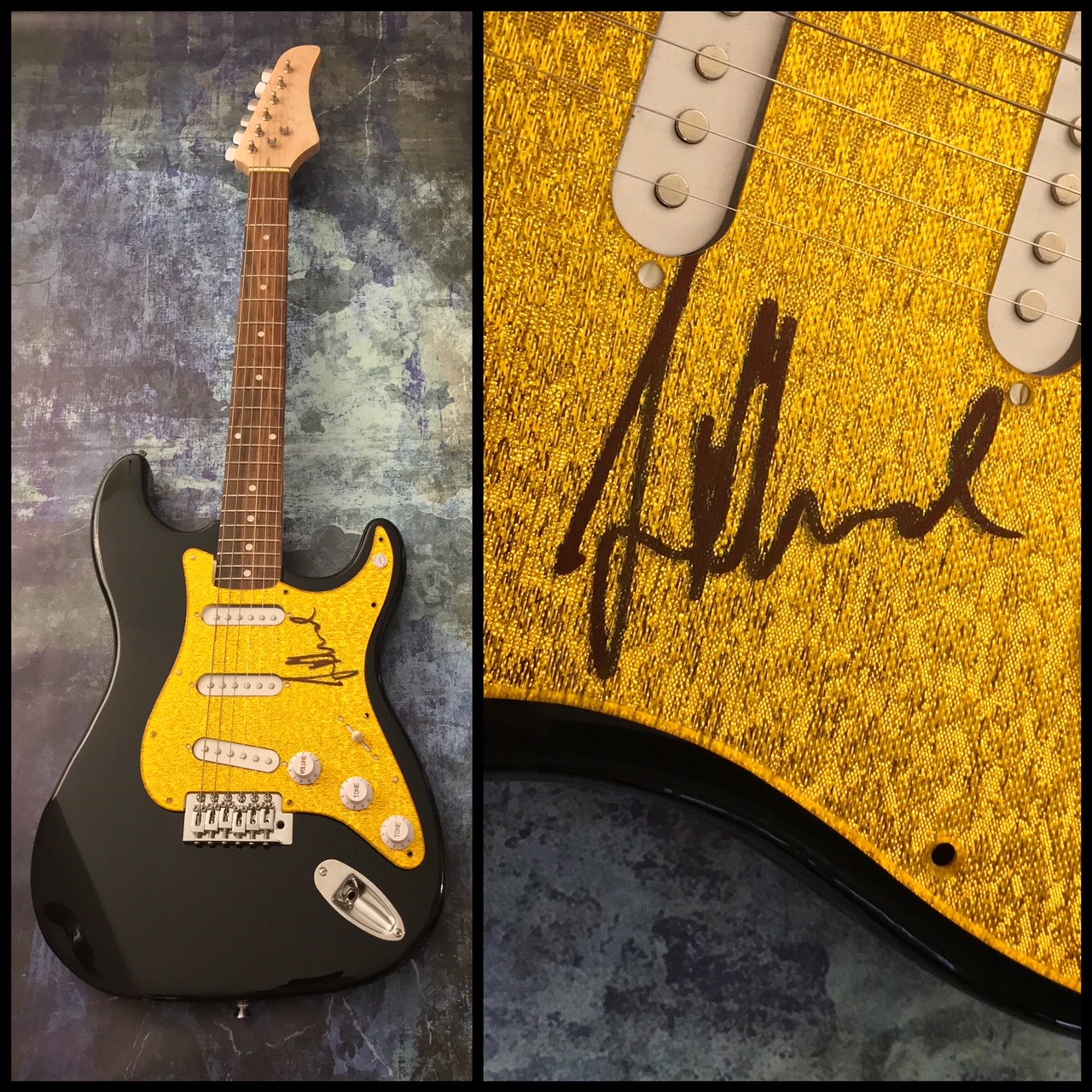 GFA JHUD I Remember Me * JENNIFER HUDSON * Signed Electric Guitar COA