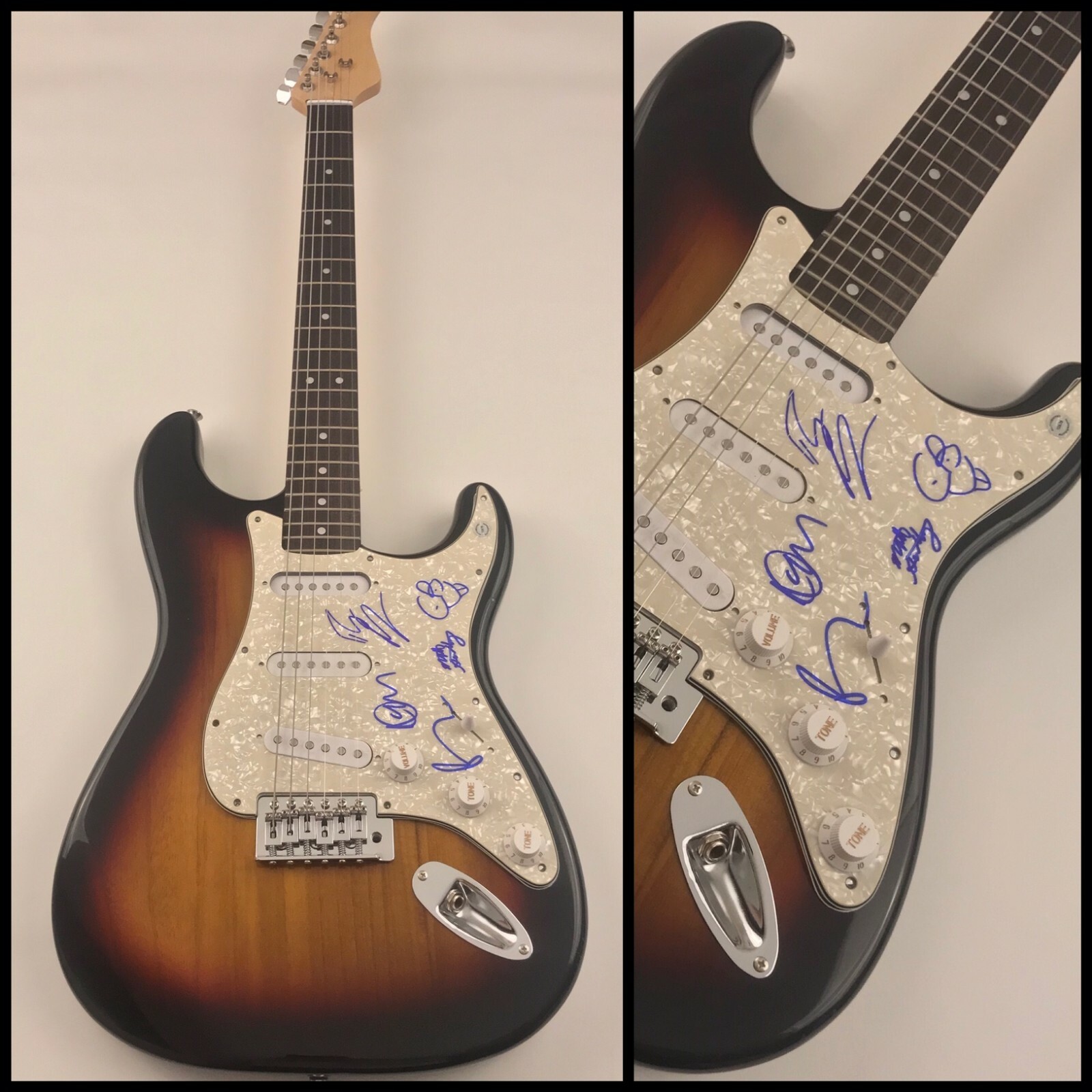 GFA Ben Bridwell x5 Band * BAND OF HORSES * Signed Electric Guitar B3 COA