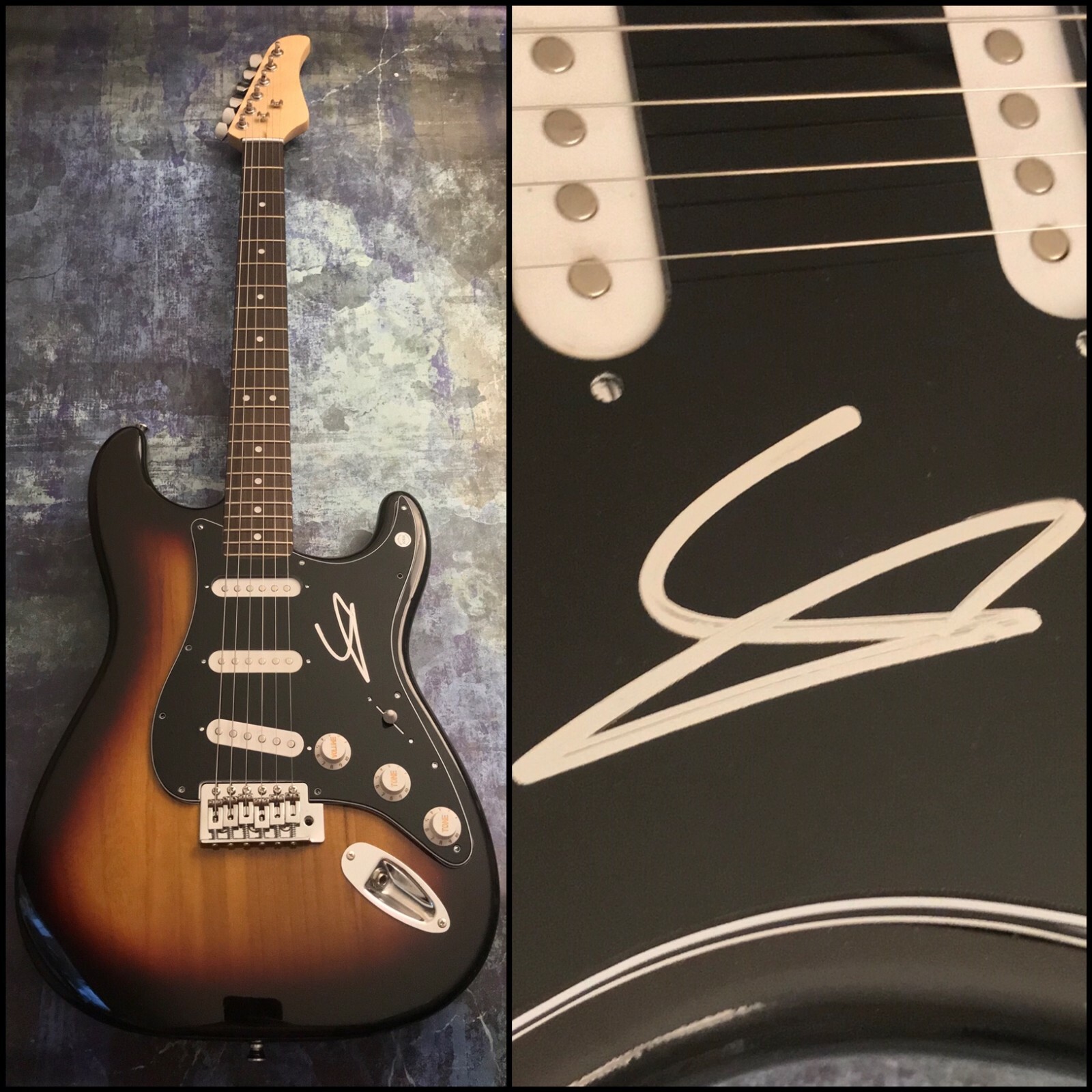 GFA Toto Band Africa Guitarist * STEVE LUKATHER * Signed Electric Guitar S1 COA