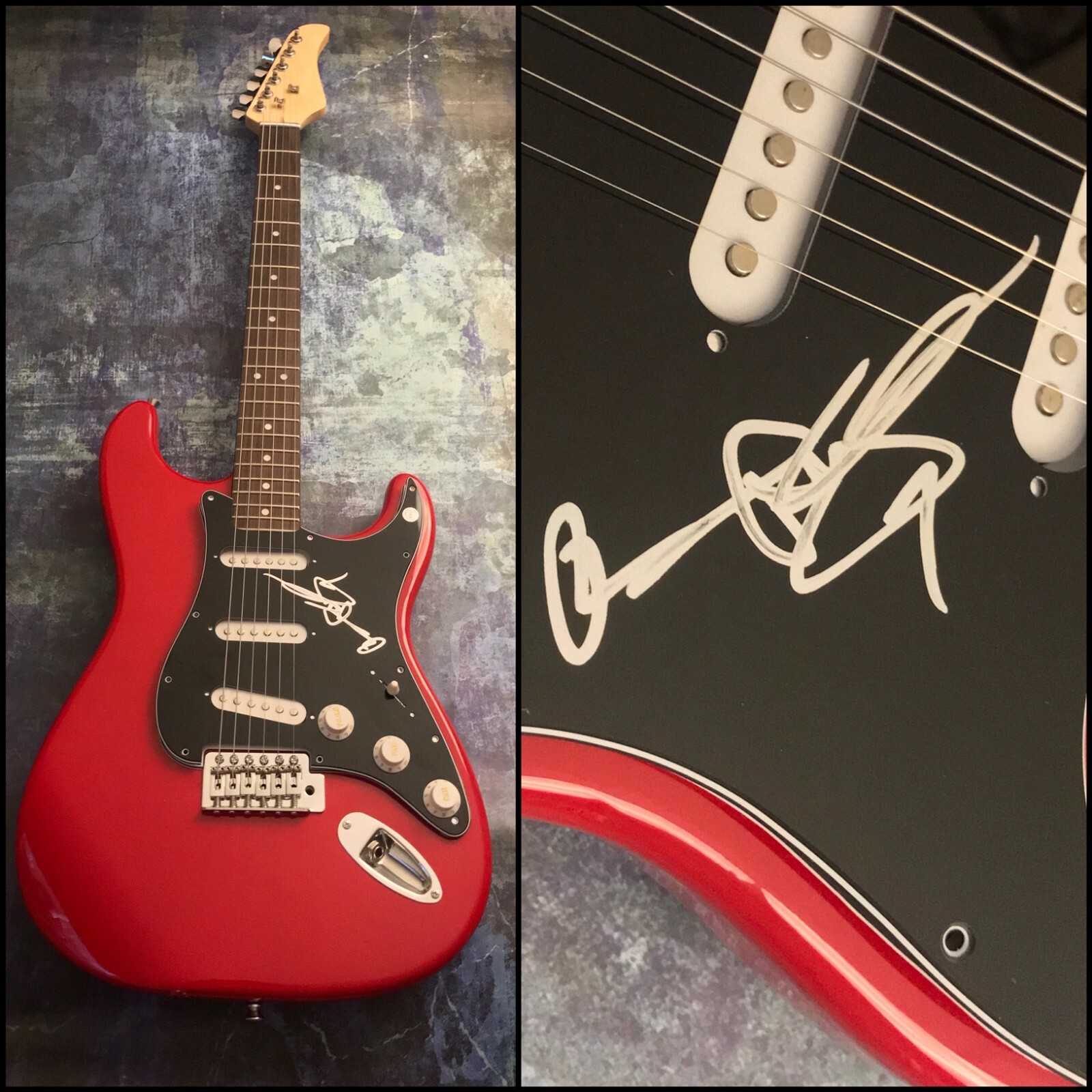 GFA Back At One Legend * BRIAN McKNIGHT * Signed Electric Guitar B1 COA