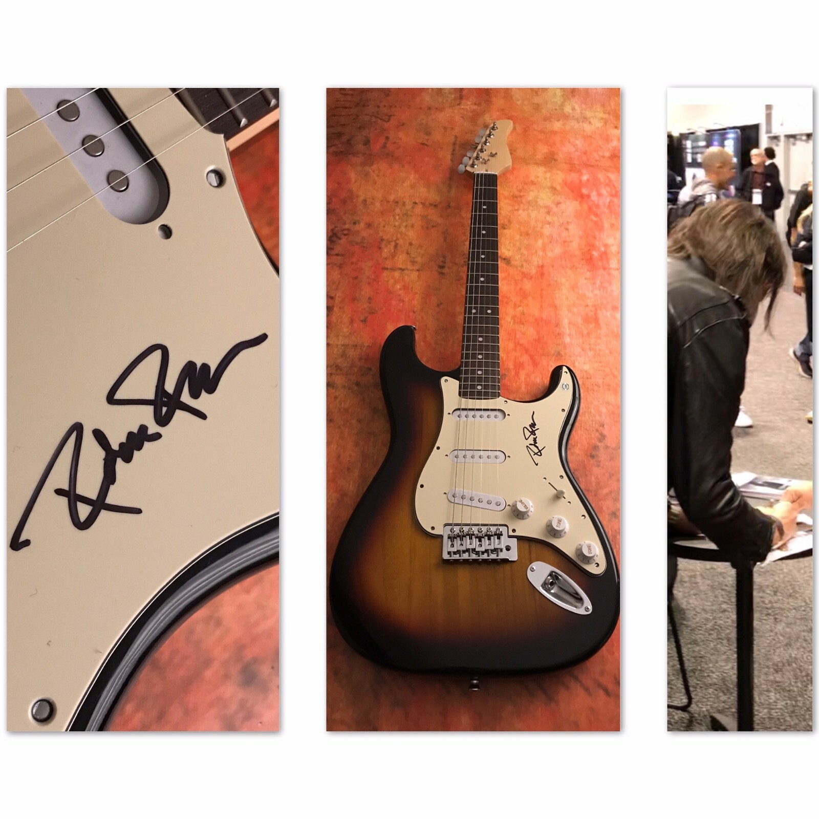 GFA Nine Inch Nails & Guns N' Roses * ROBIN FINCK * Signed Electric Guitar D COA