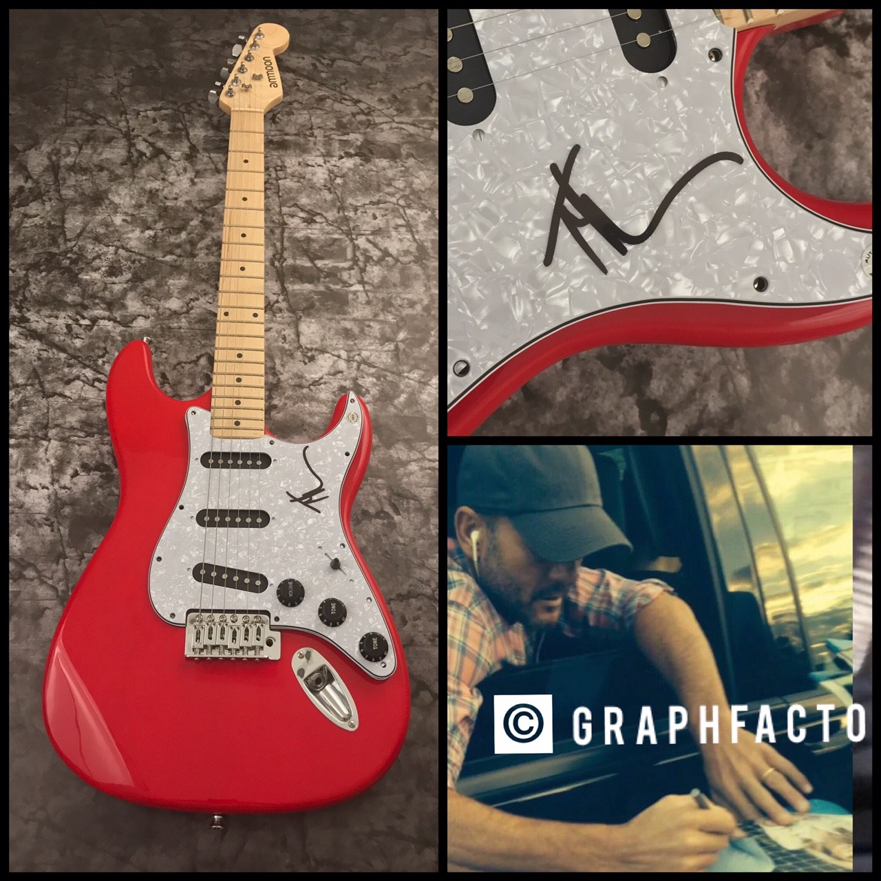 GFA Country Superstar * TIM McGRAW * Signed Autographed Electric Guitar AD1 COA