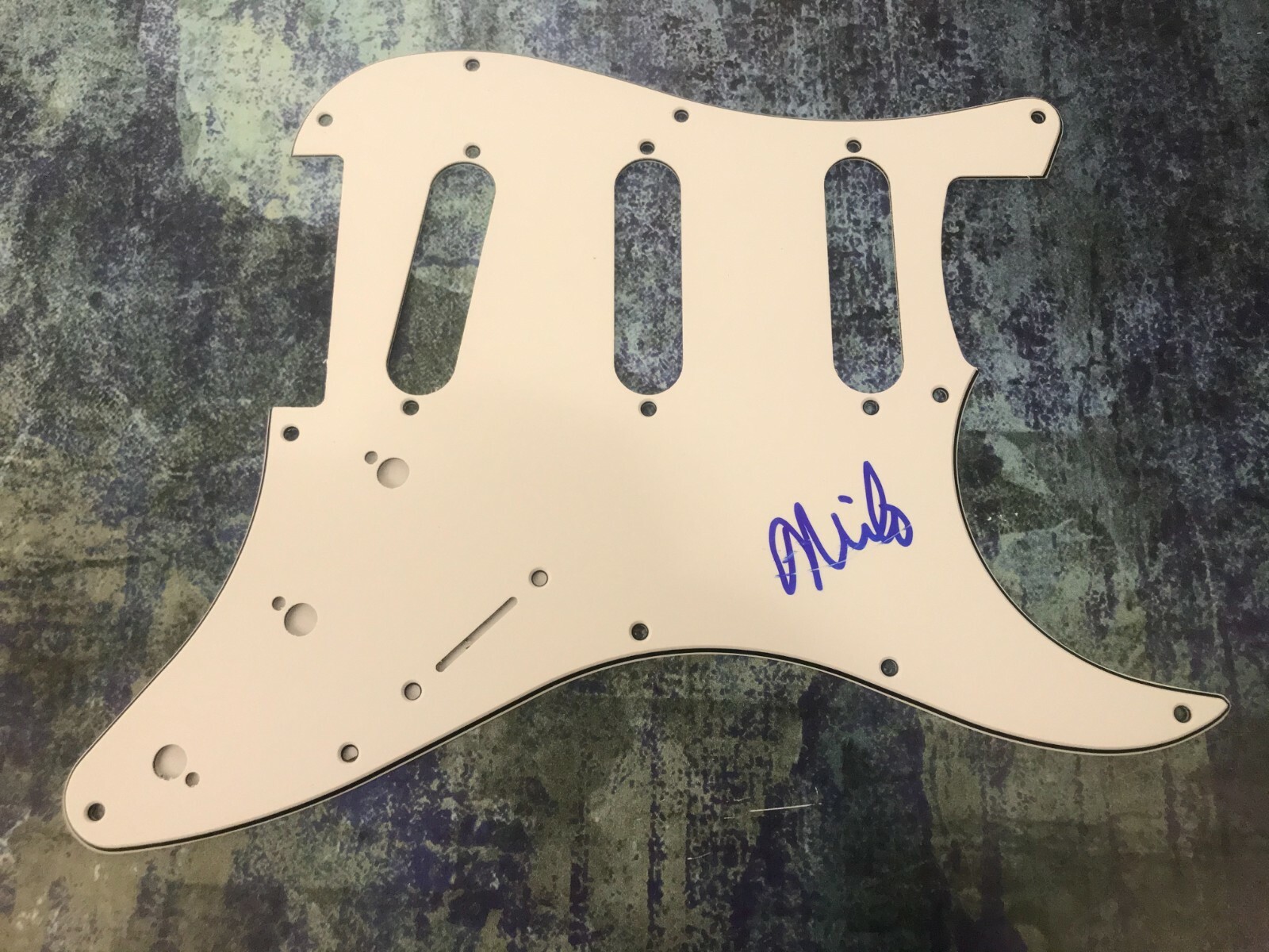 GFA The Descendents * MILO AUKERMAN * Signed Electric Pickguard PROOF AD2 COA