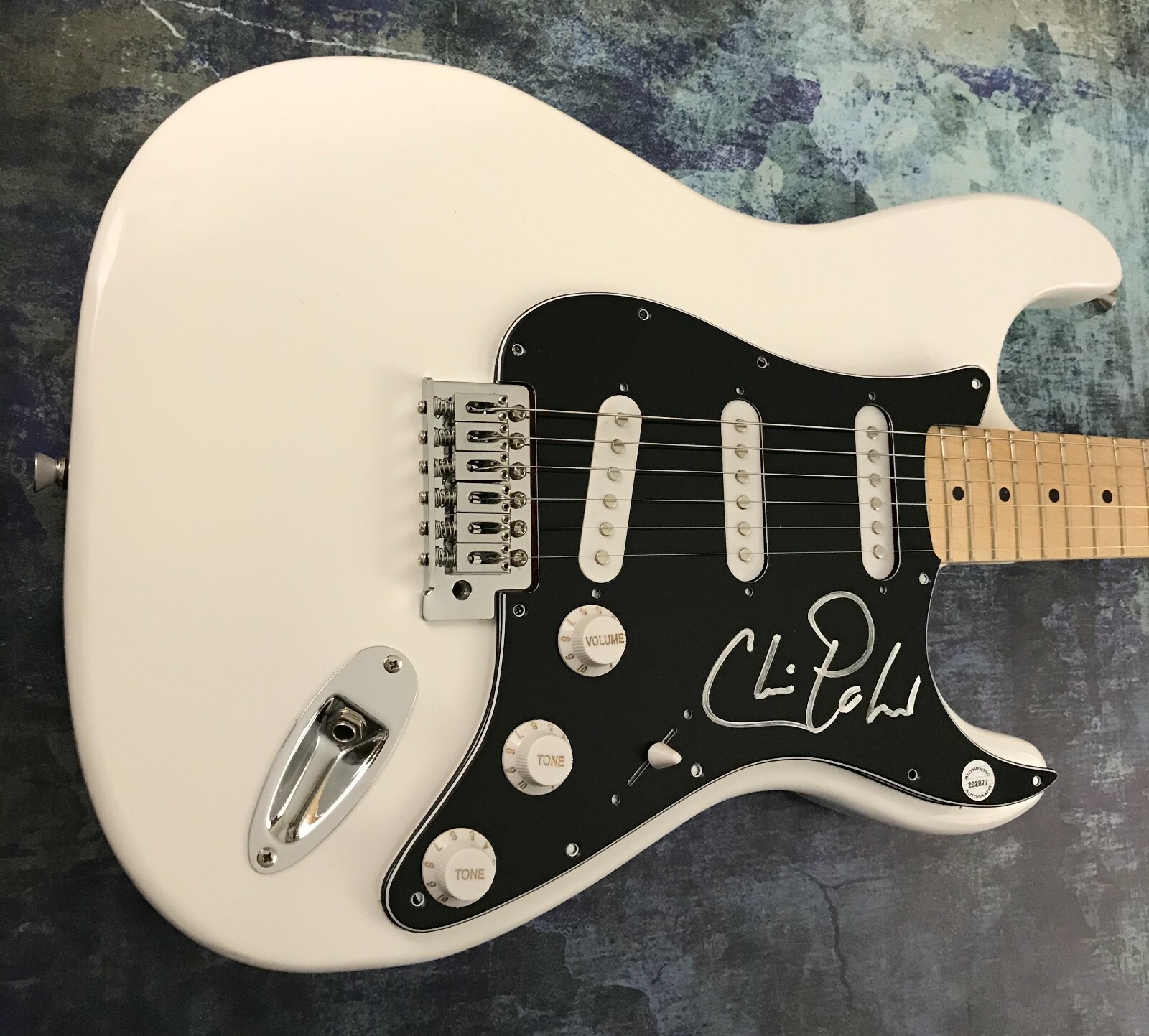 GFA Megadeth Band Guitarist * CHRIS POLAND * Signed Electric Guitar PROOF C4 COA