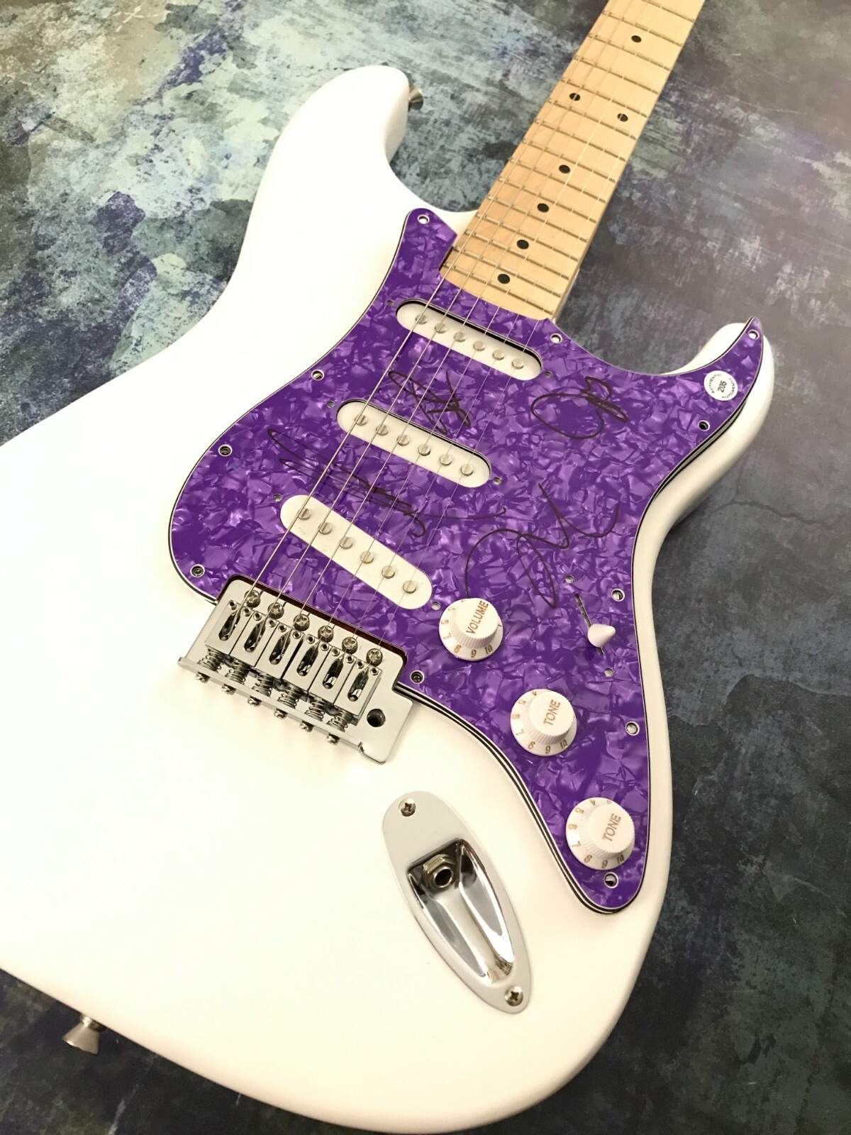 GFA Michael Tait x4 Band * NEWSBOYS * Signed Autographed Electric Guitar COA