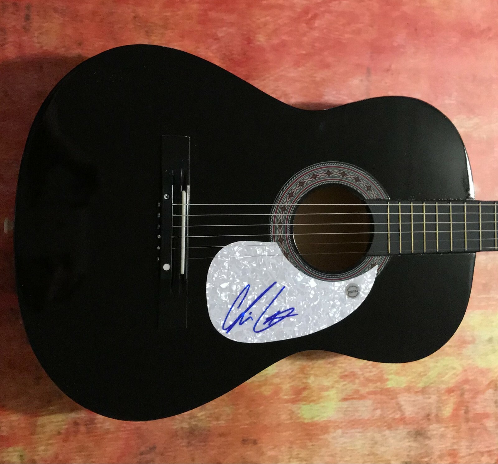 GFA Take Back Home Girl * CHRIS LANE * Signed Acoustic Guitar PROOF C5 COA
