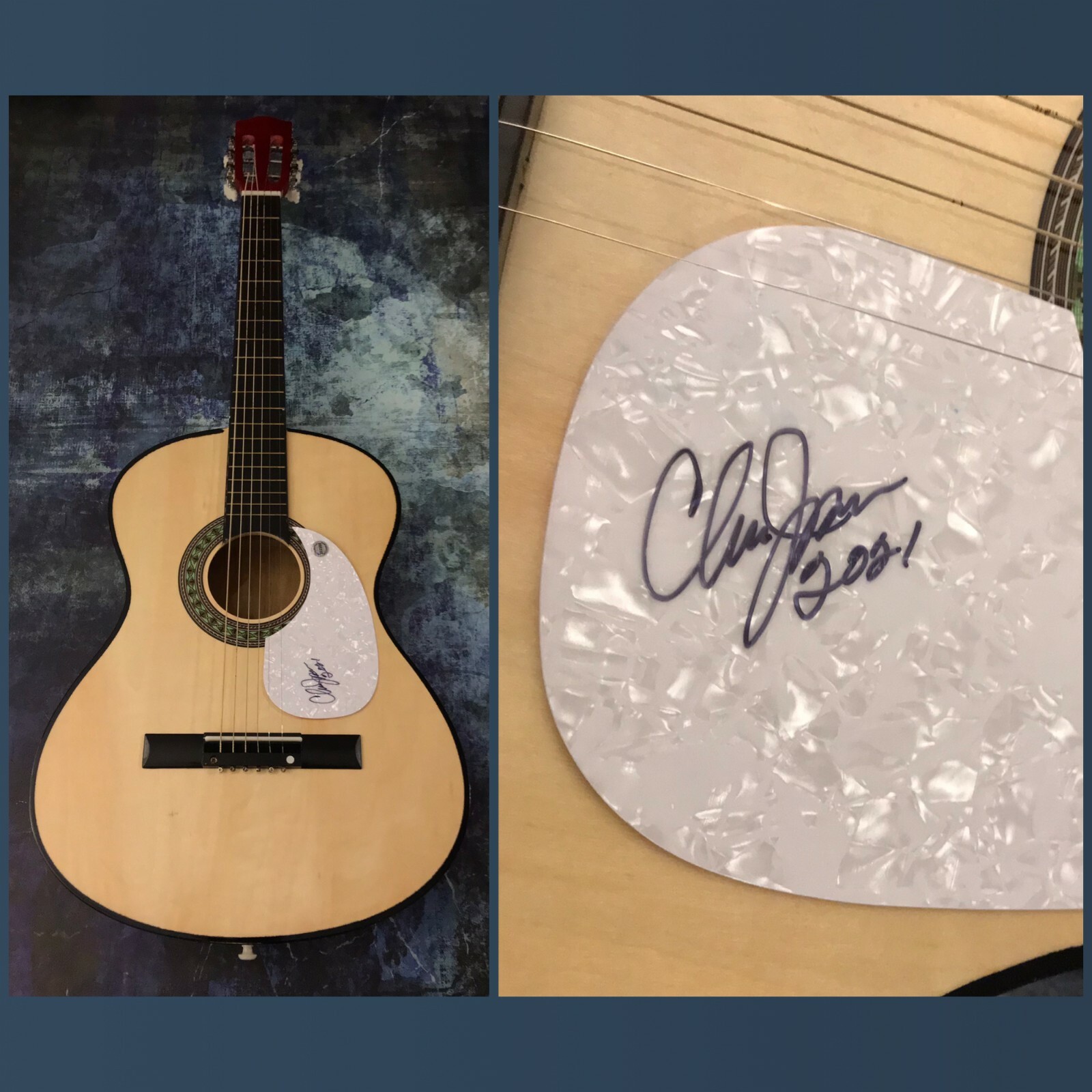GFA The Isley Brothers * CHRIS JASPER * Signed Acoustic Guitar COA

