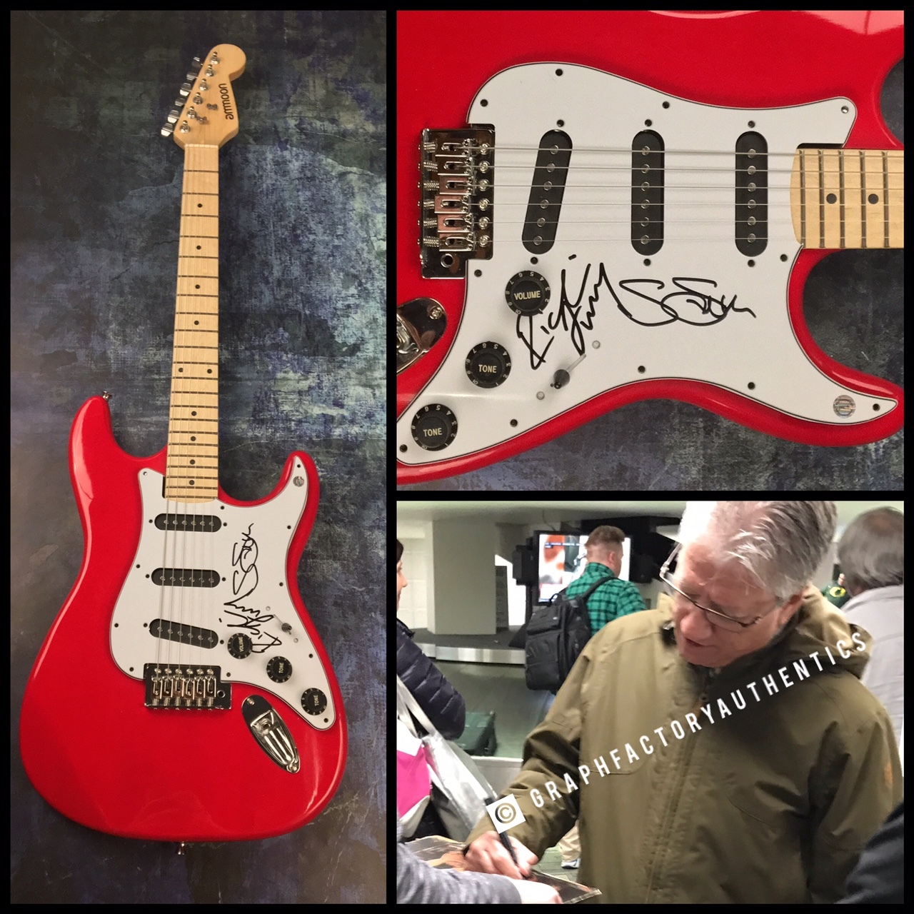 GFA Stephen Stills Richie * BUFFALO SPRINGFIELD * Signed Electric Guitar AD1 COA