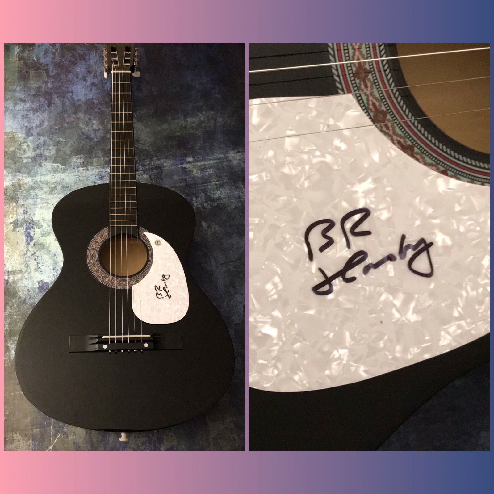 GFA Look Out Any Window * BRUCE HORNSBY * Signed Acoustic Guitar B1 COA
