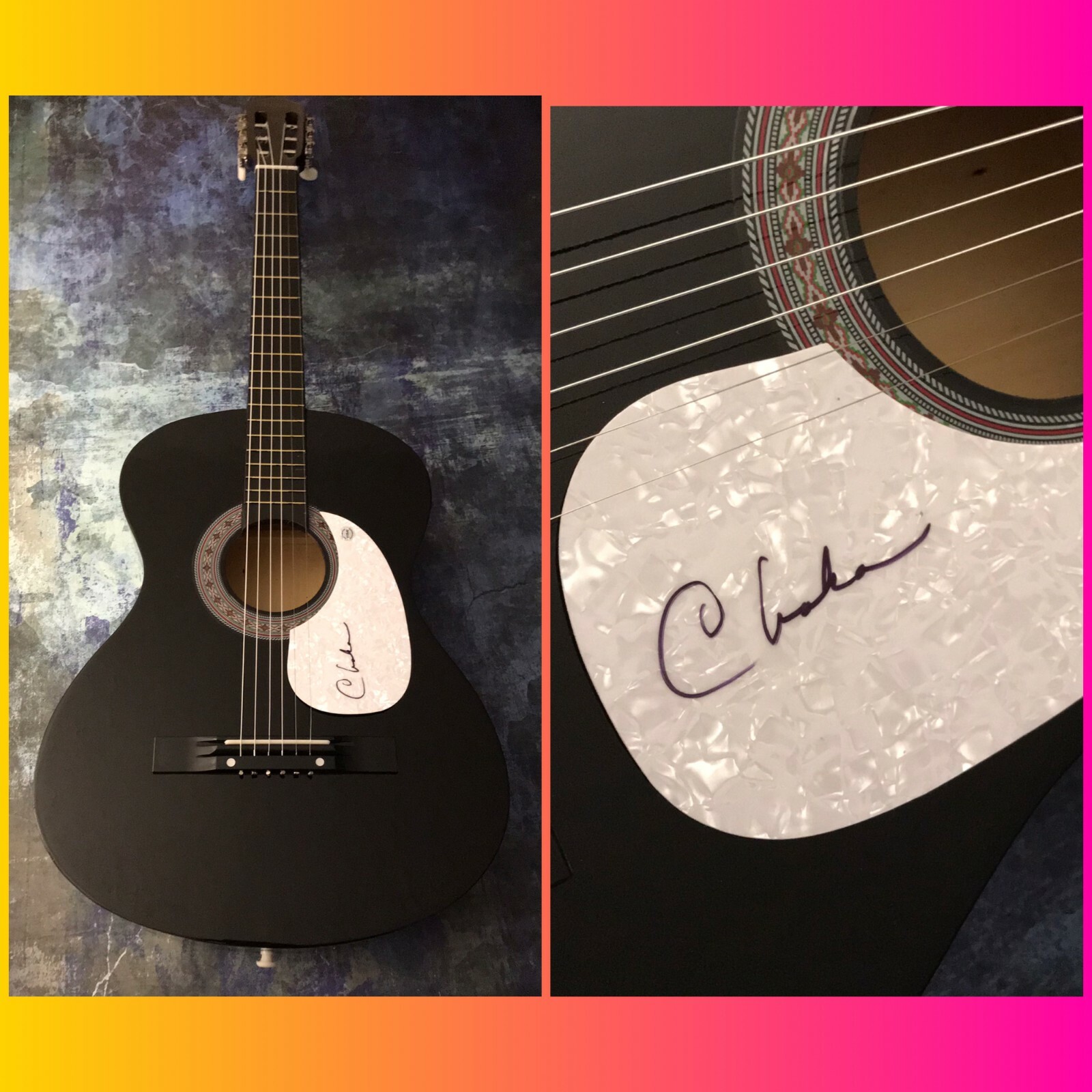 GFA I Feel For You Star * CHAKA CHAN * Signed Acoustic Guitar C1 COA
