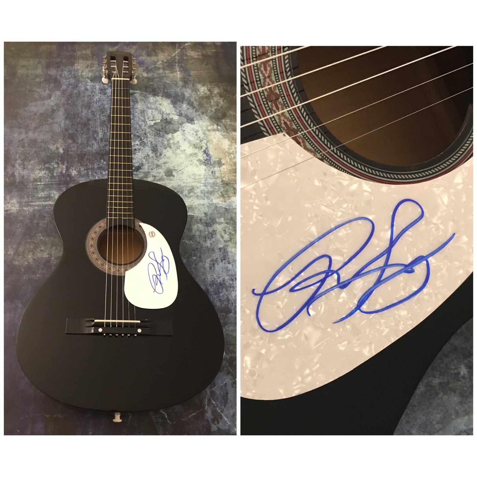 GFA Buy and Buy Home to Me * ROSS ELLIS * Signed Acoustic Guitar PROOF R4 COA
