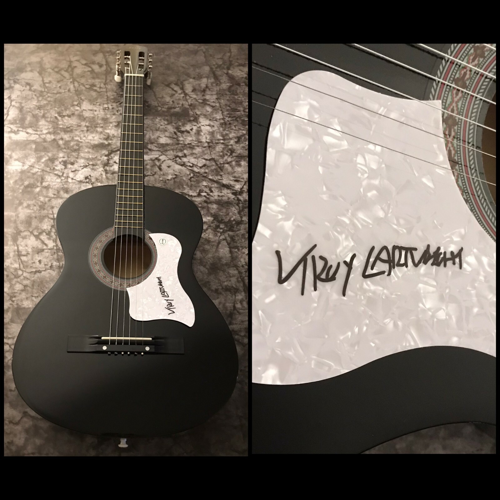 GFA Hung Up On You * TROY CARTWRIGHT * Signed Acoustic Guitar T4 COA
