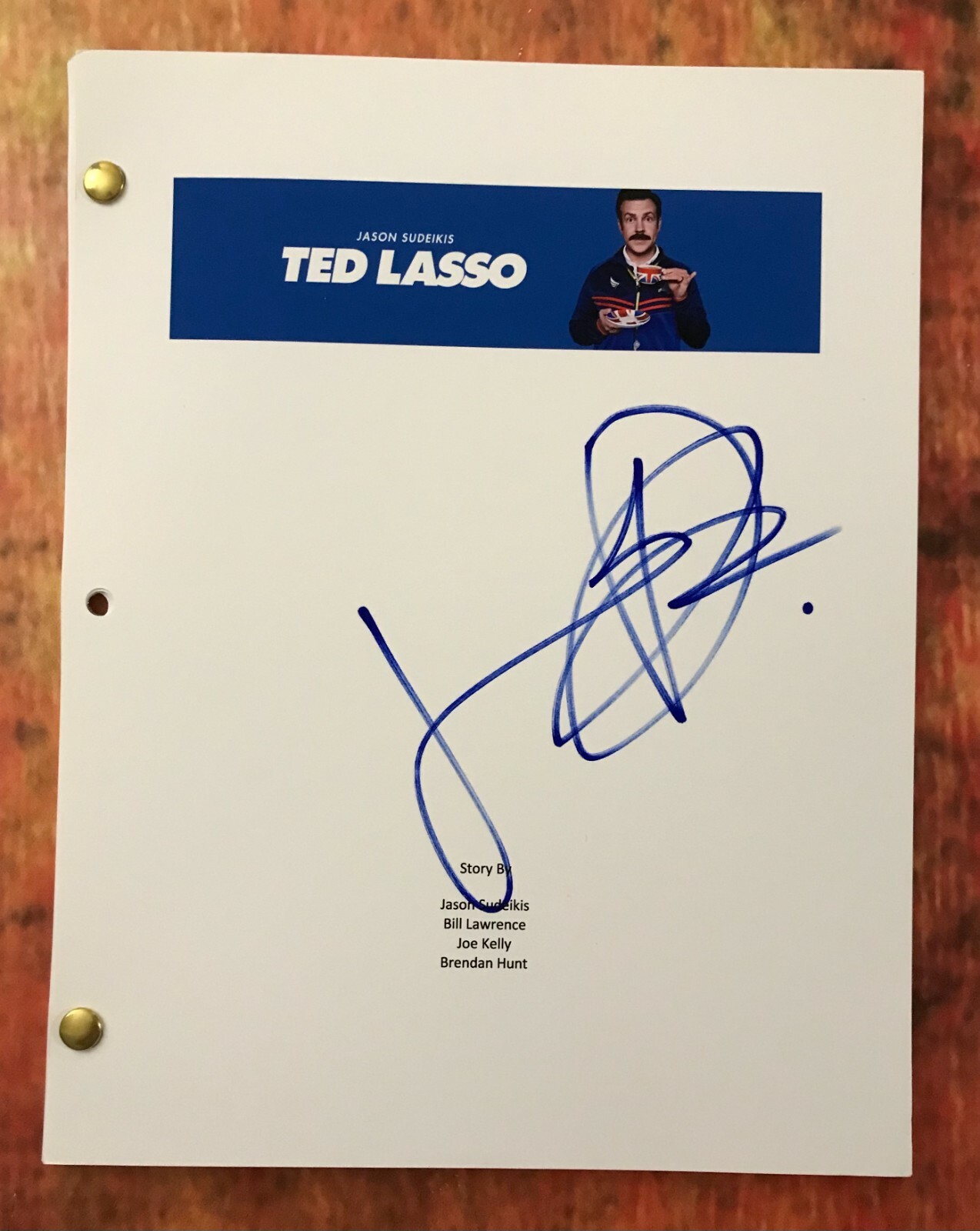 GFA Ted Lasso Keeley * JUNO TEMPLE * Signed Full Pilot Episode Script J1 COA

