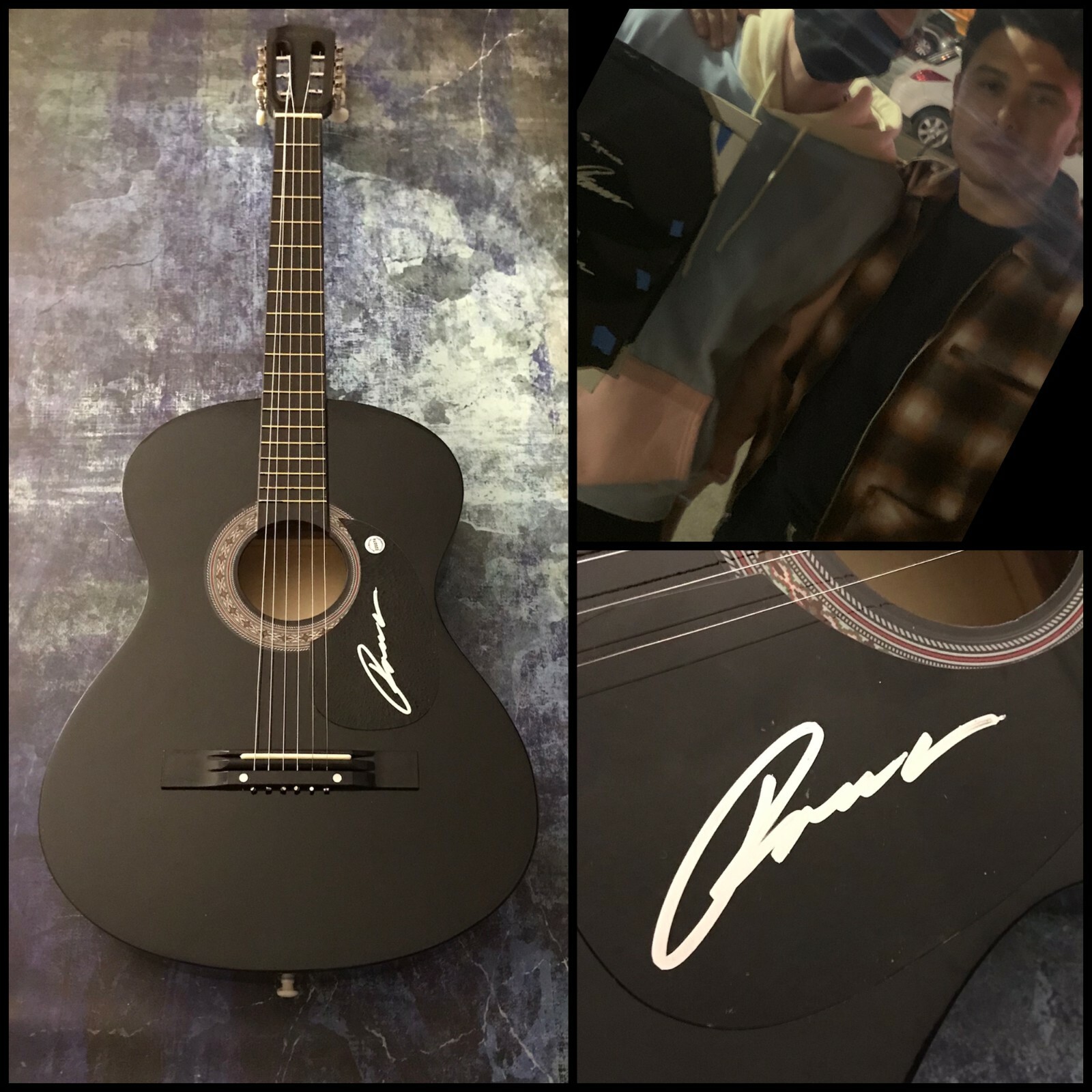 GFA Between You & Me * ROMAN ALEXANDER * Signed Acoustic Guitar R3 COA
