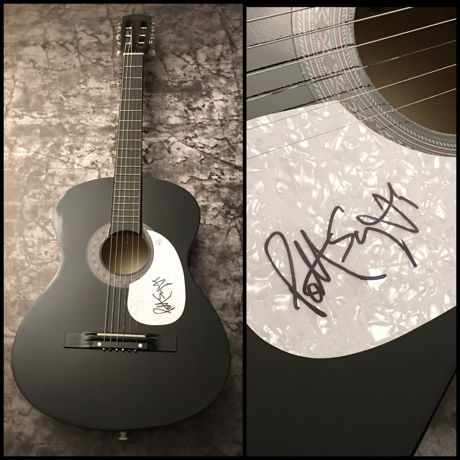 GFA Sometimes Love Just Ain't Enough * PATTY SMYTH * Signed Acoustic Guitar COA
