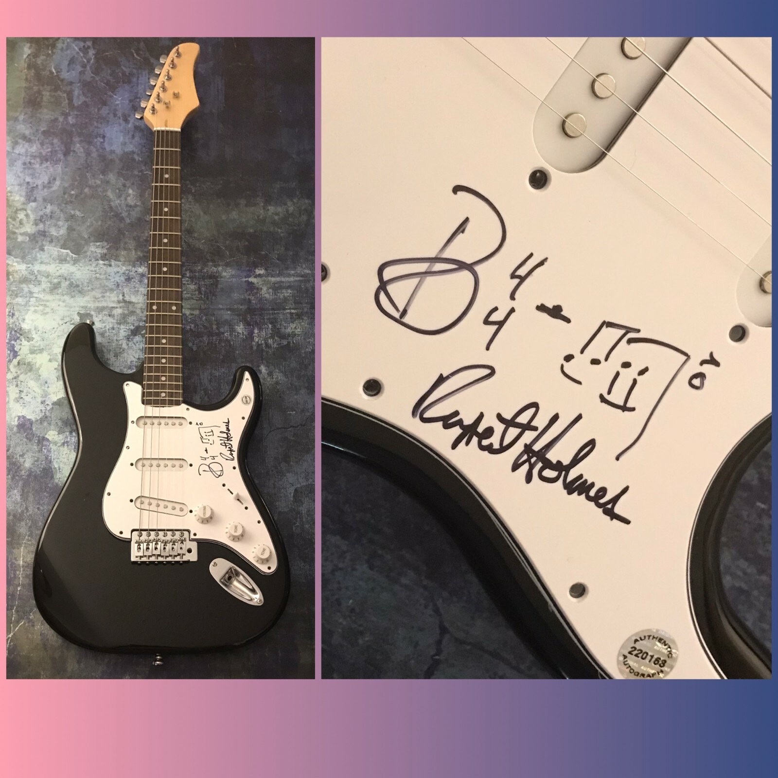 GFA Him & Escape Pina Colada Song * RUPERT HOLMES * Signed Electric Guitar COA
