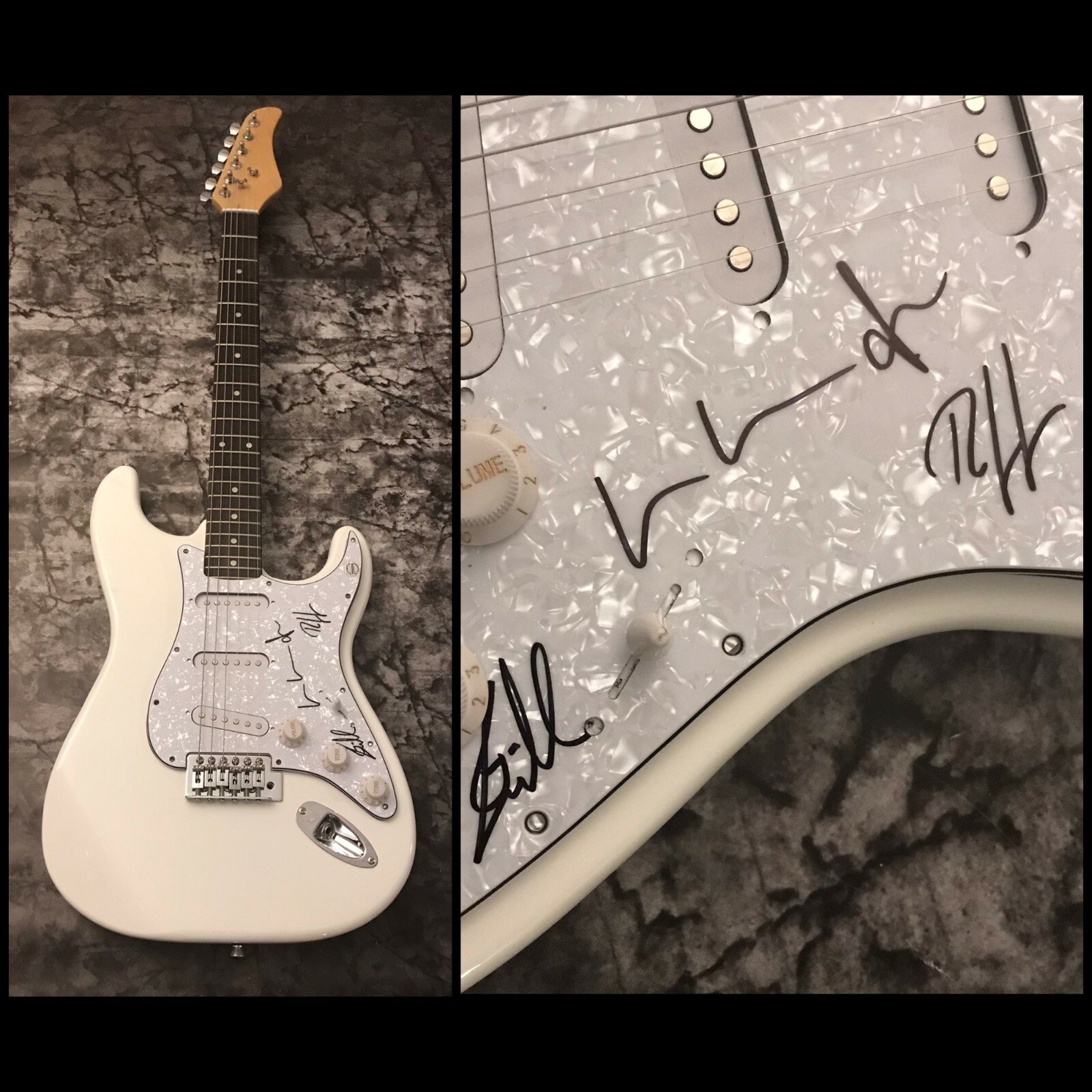 GFA Hippie Castle EP Fanfare * MAGIC CITY HIPPIES * Signed Electric Guitar COA