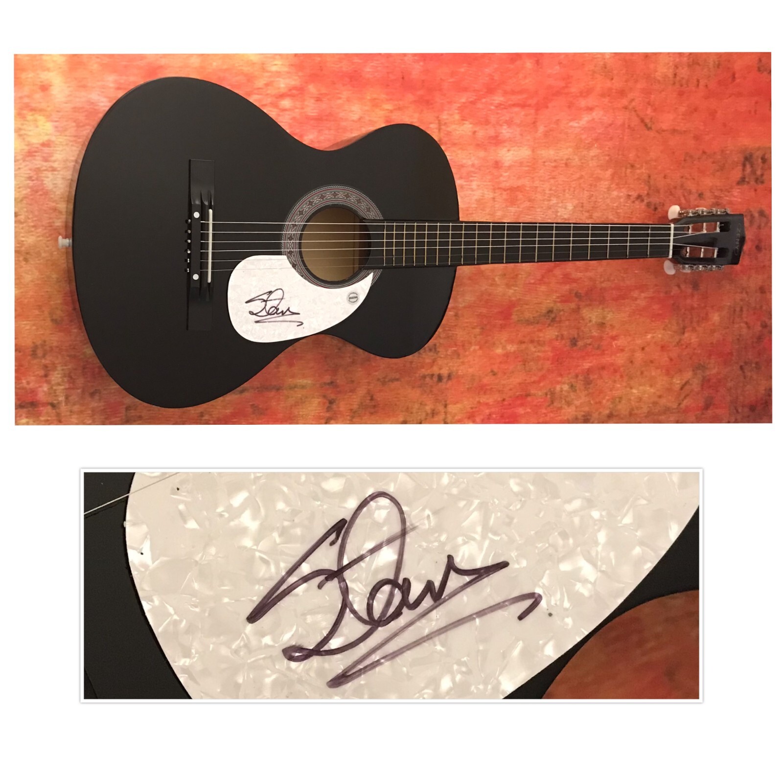 GFA I'm Easy to Love * STAN HITCHCOCK * Signed Acoustic Guitar S1 COA
