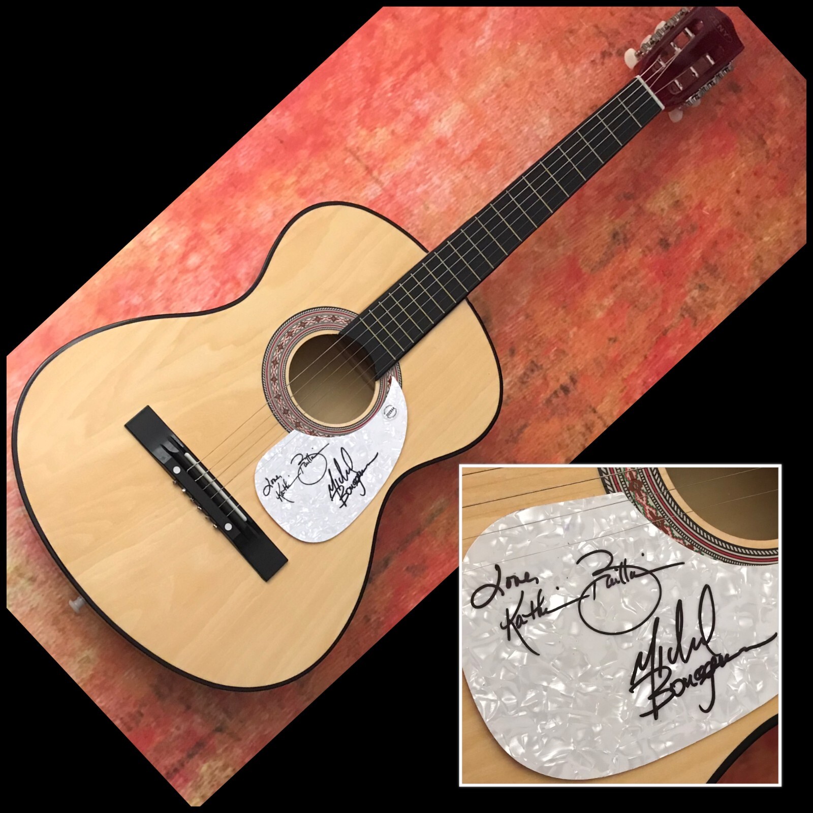 GFA Kathie & Michael Bonagura * BAILLIE & THE BOYS * Signed Acoustic Guitar COA
