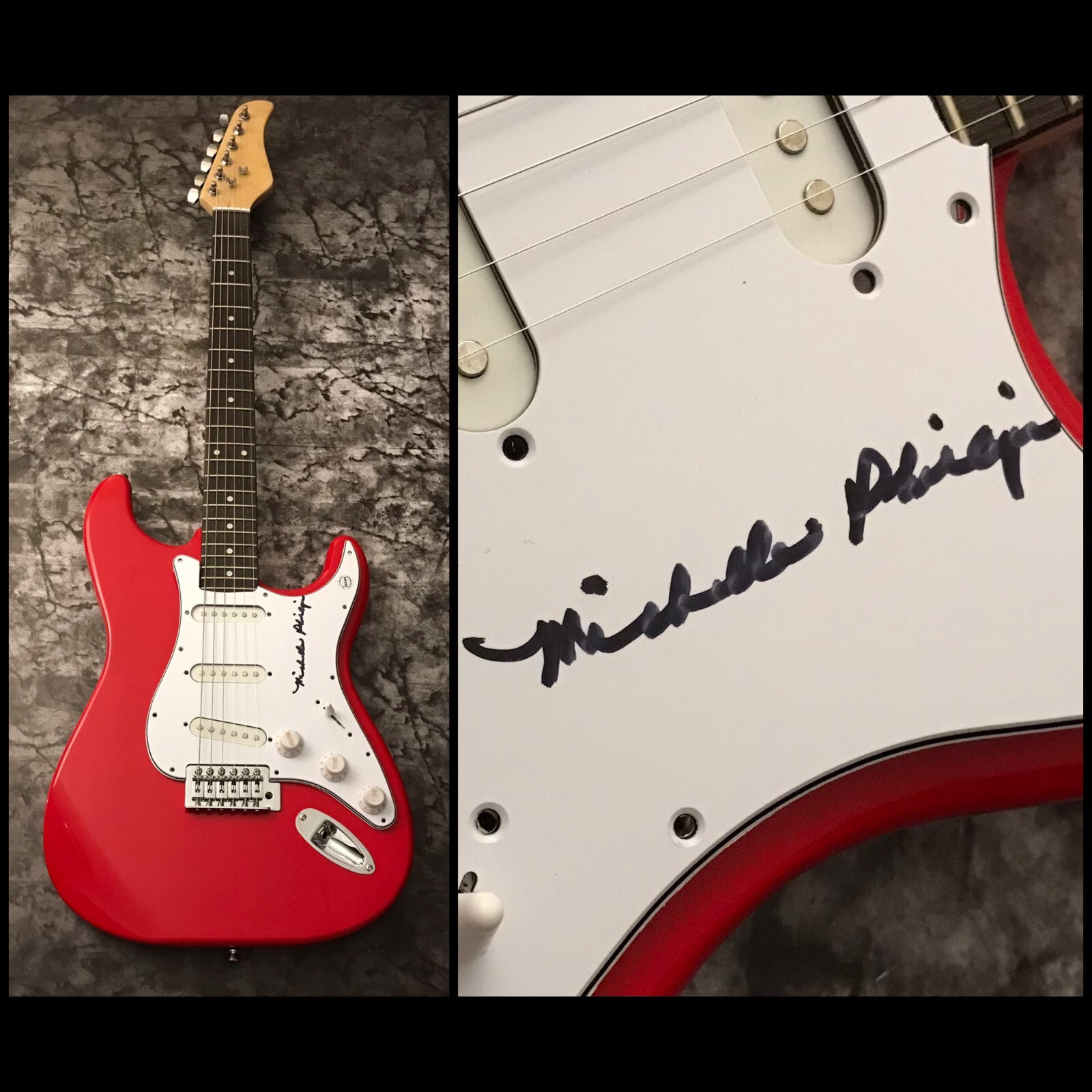GFA The Mamas and the Papas * MICHELLE PHILLIPS * Signed Electric Guitar M4 COA