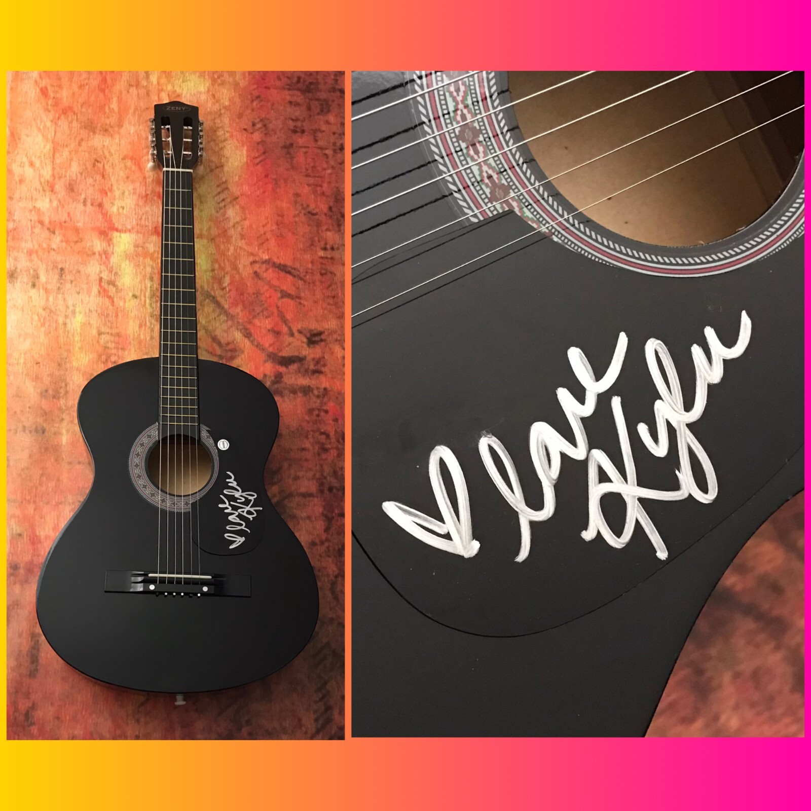 GFA Break Things Country Star * KYLIE MORGAN * Signed Acoustic Guitar K4 COA
